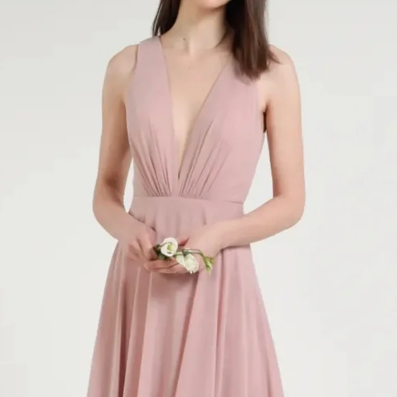 BHLDN Dresses Bhldn Jenny Yoo Ryan Dress Blush Pink Poshmark